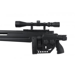 WELL модель снайперской винтовки MB4415D Replica (прицел и сошки в комплекте)
